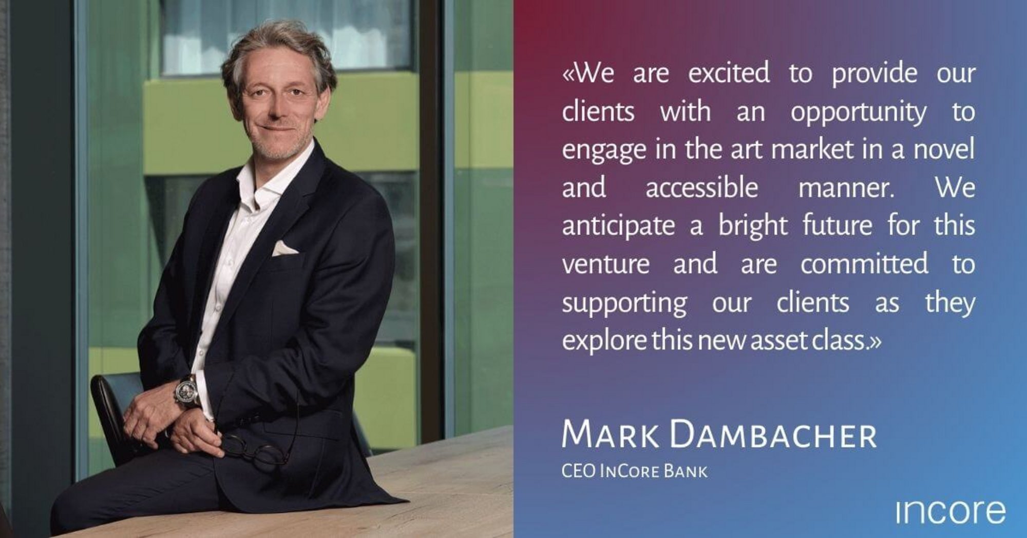Mark Dambacher, CEO InCore Bank 