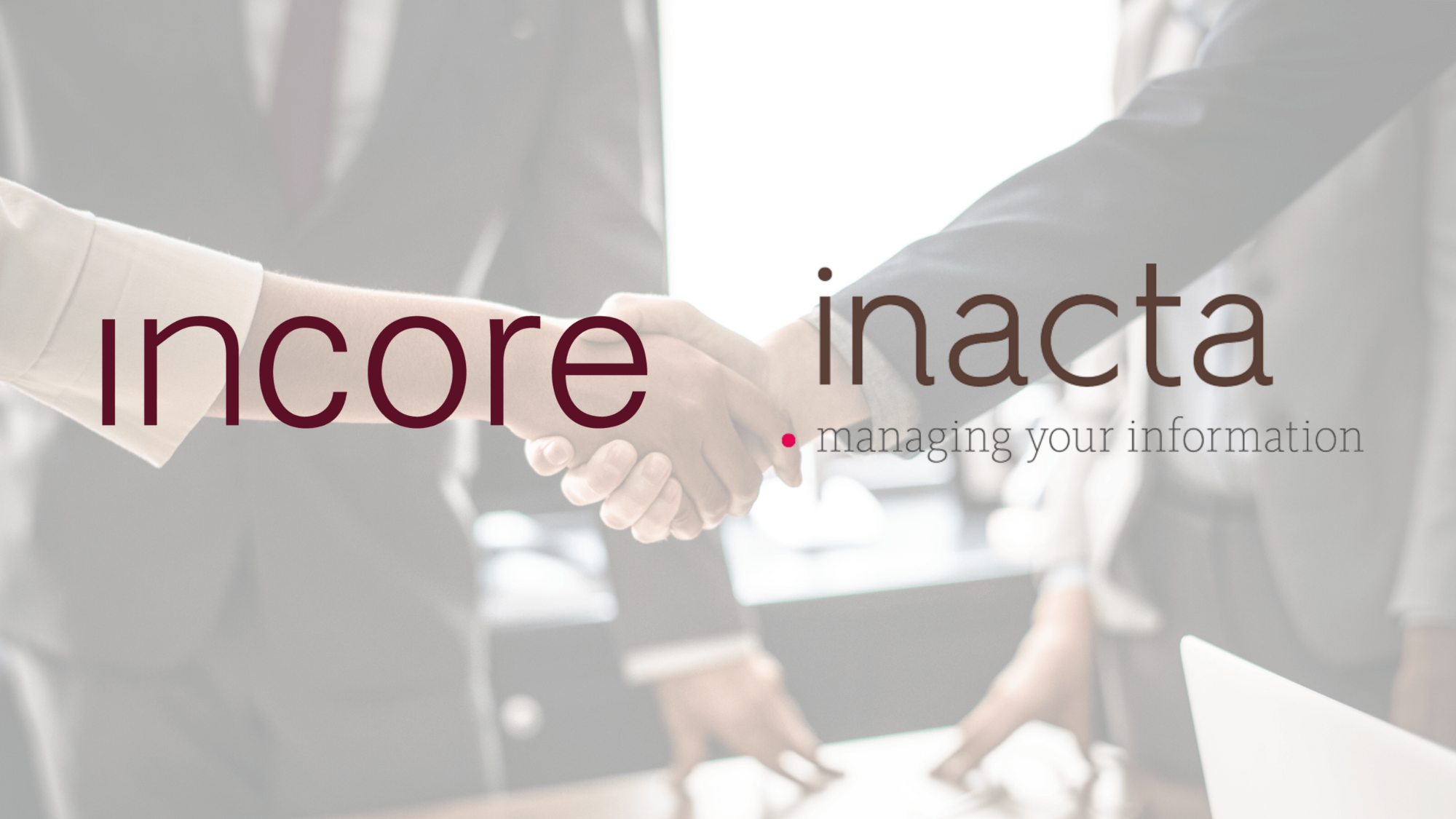 Partnerschaft inacta und InCore Bank